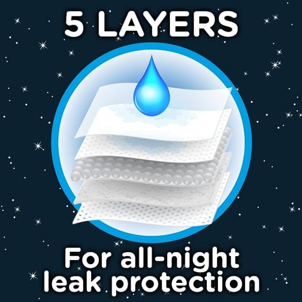 Huggies DryNites, Night Time Pants for Boys - Sizes 4-7 Years (64 Pants) - Pyjama Pants with Discrete Protection - Unbeatable Night Time Protection
