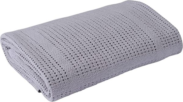 Warm & Cosy Cellular Baby Blanket | 100% Extra Soft Breathable