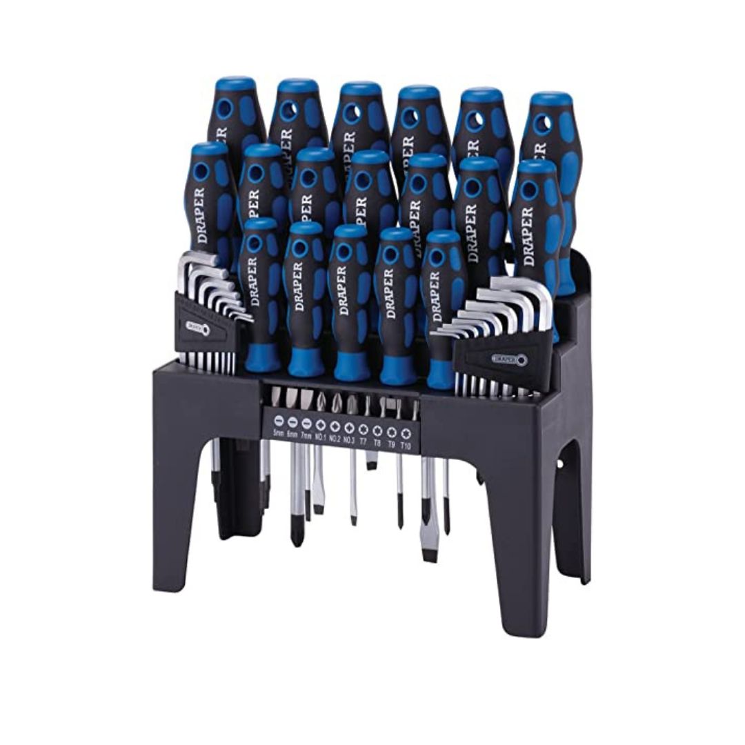 Draper Tools 865/44 44PC S.Driver Set+Stand