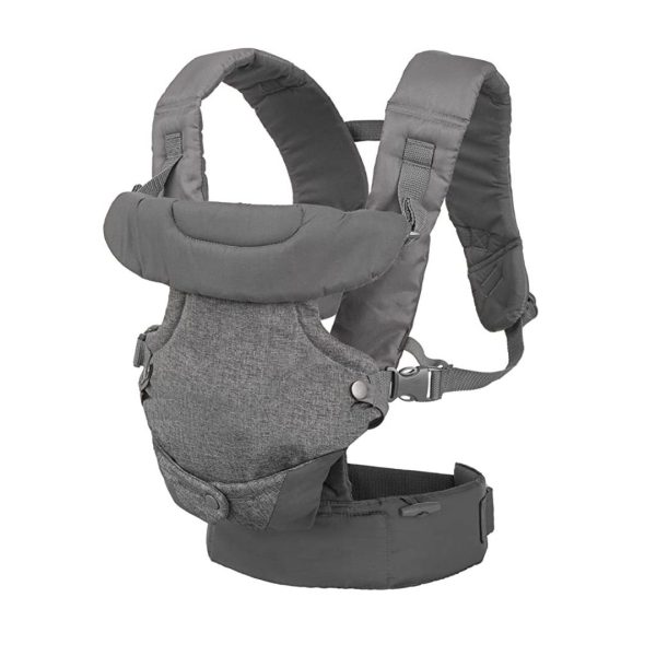 Infantino Flip Advanced 4-in-1 Grey Carrier - Ergonomic, convertible